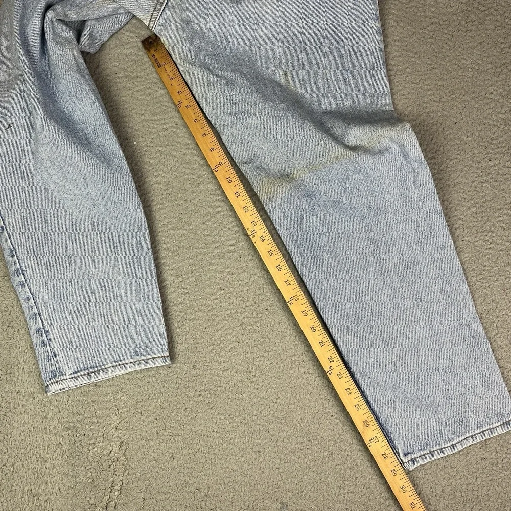 Vintage 90s Levi's 550xx Jeans Denim Men's‎ 36x30 Light Wash USA Made Zip